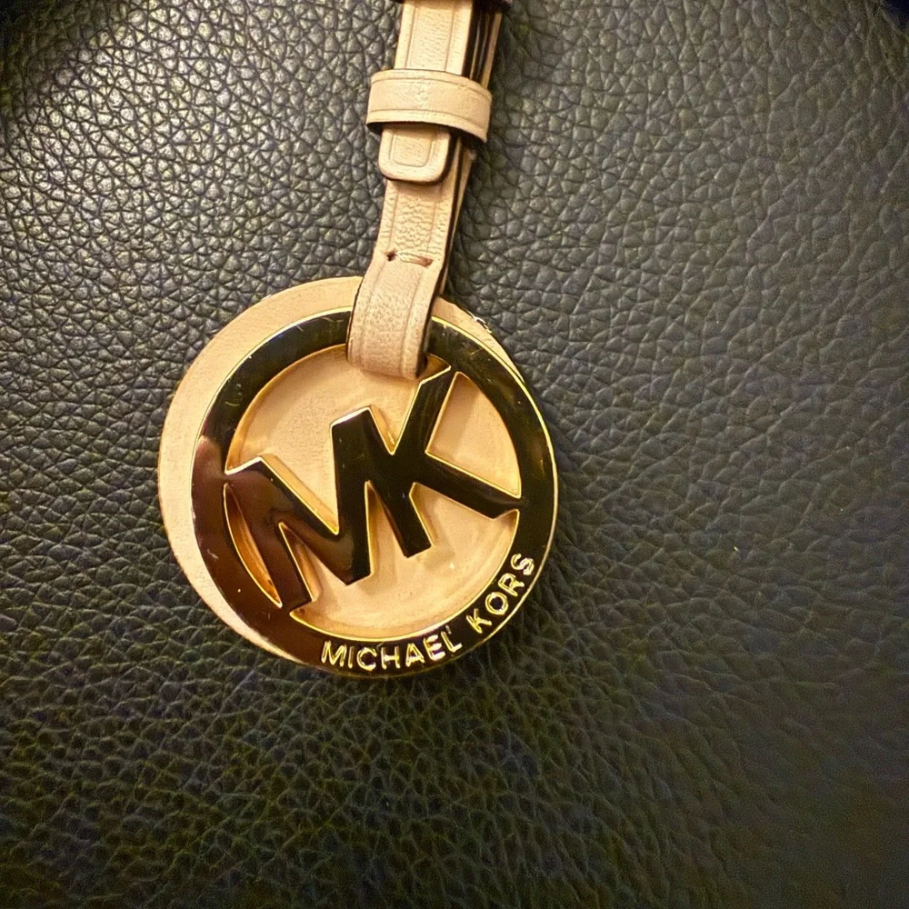 Michael Kors Brown Monogram Crossbody Bag with Gold Hardware Classic - Picture 2 of 16